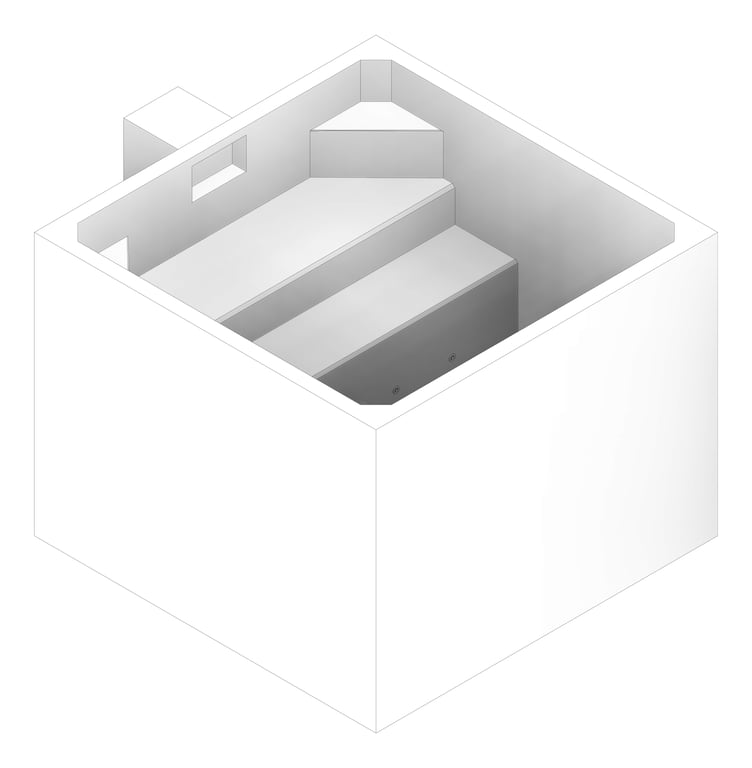 3D Documentation Image of Pool Precast Plungie Quad