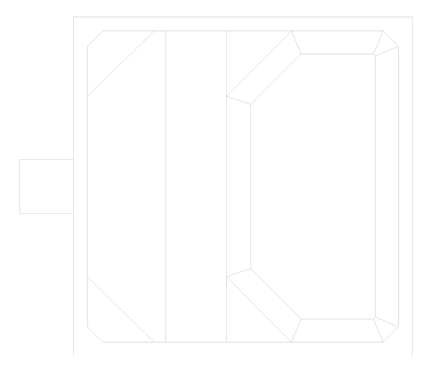 Plan Image of Pool Precast Plungie Quad