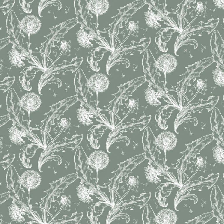 Image of Wallpaper PortersPaints Dandelion Sage