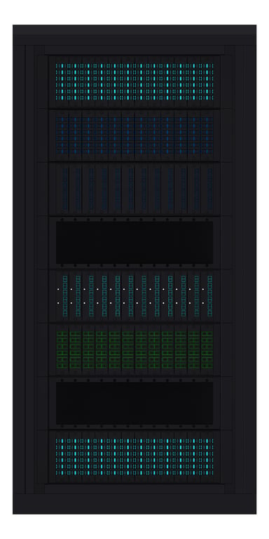 Front Image of DataCabinet 19inch RDM 24RU