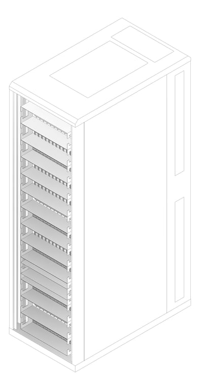 3D Documentation Image of DataCabinet 19inch RDM 42RU