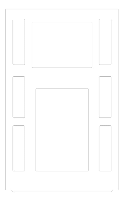 Plan Image of DataCabinet 19inch RDM 44RU Wide Deep