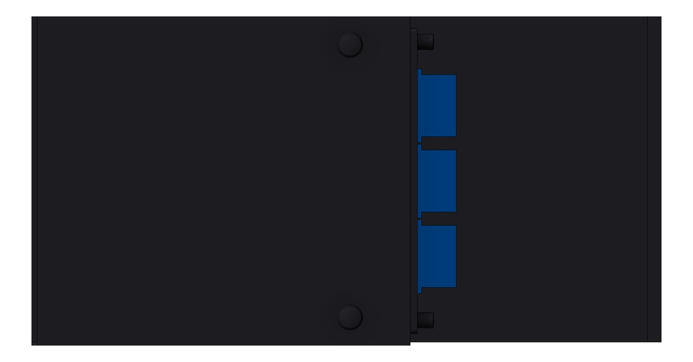 Front Image of DataCabinet WallMount RDM L2E