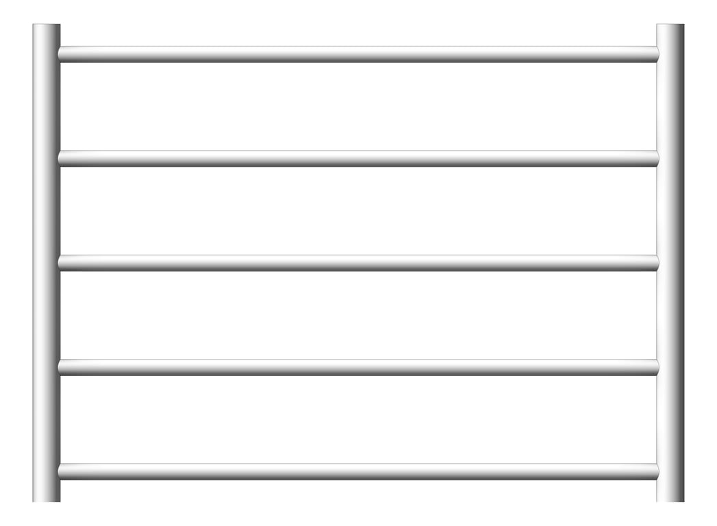 Front Image of TowelLadder Heated RadiantHeating Round 5Bars