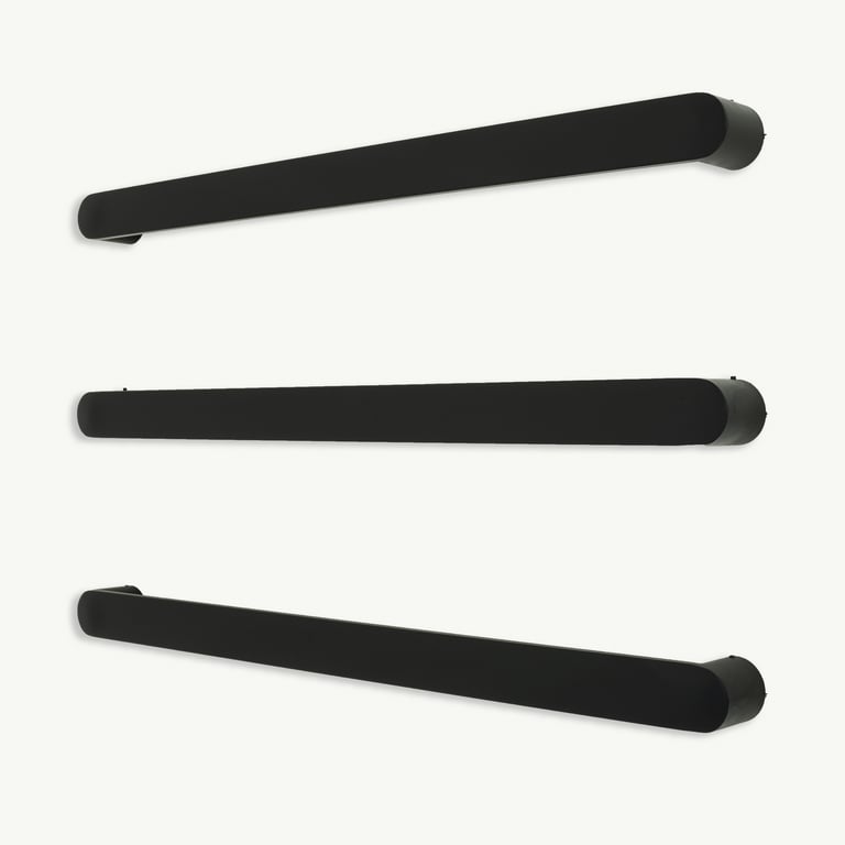 BLK-ASPEN Image of TowelRail Heated RadiantAustralia Flat VerticalBars