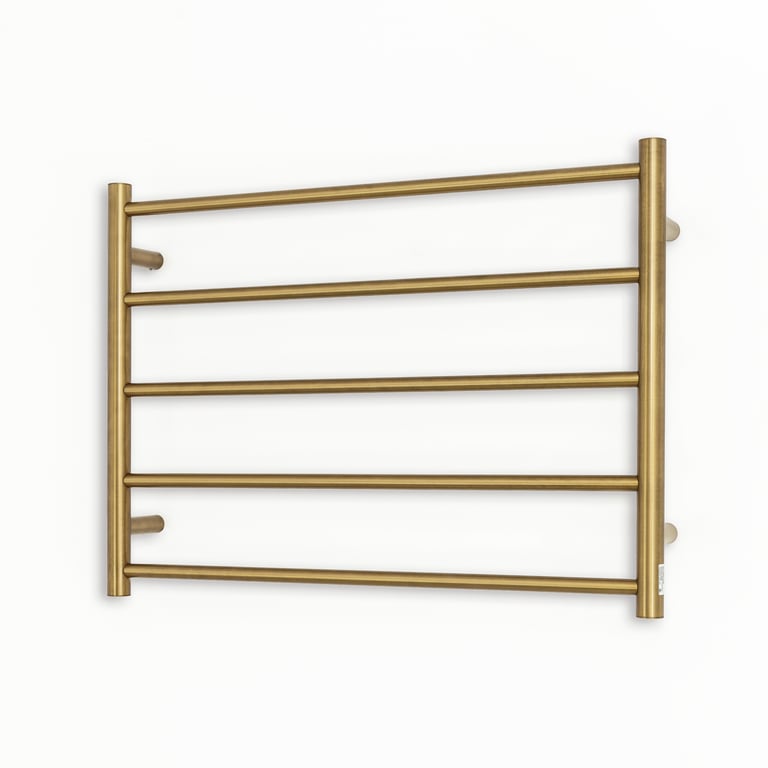 GLD-RTR03 Image of TowelLadder Heated RadiantAustralia Round 5Bars