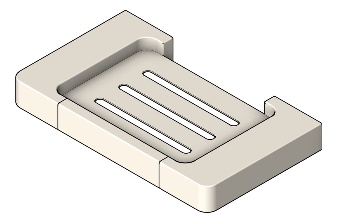 Navigate to SoapHolder SurfaceMount Raymor EdgeII Metal