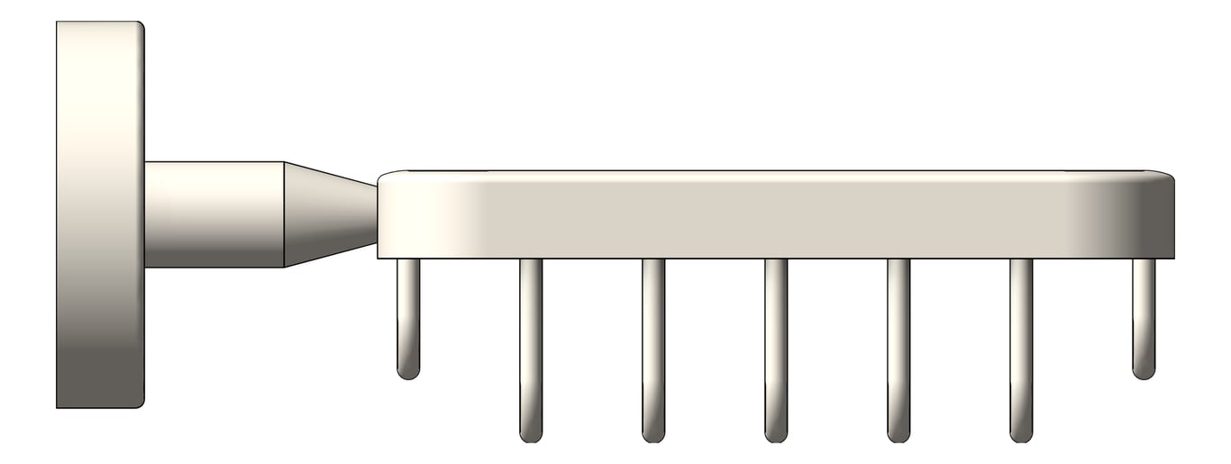 Left Image of SoapHolder SurfaceMount Raymor Projix