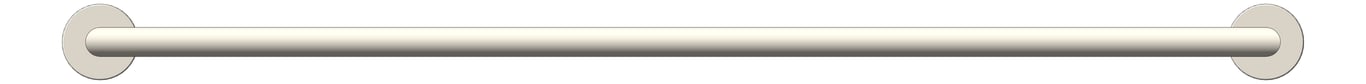 Front Image of TowelRail SurfaceMount Raymor BostonII Double 850