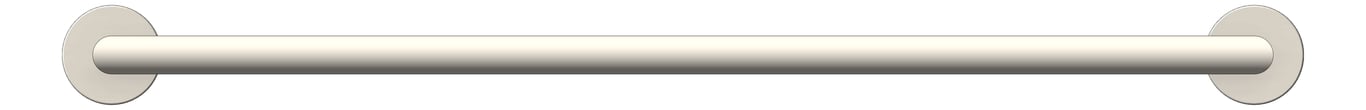 Front Image of TowelRail SurfaceMount Raymor BostonII Single 650
