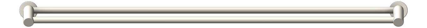 Front Image of TowelRail SurfaceMount Raymor Projix Double 900
