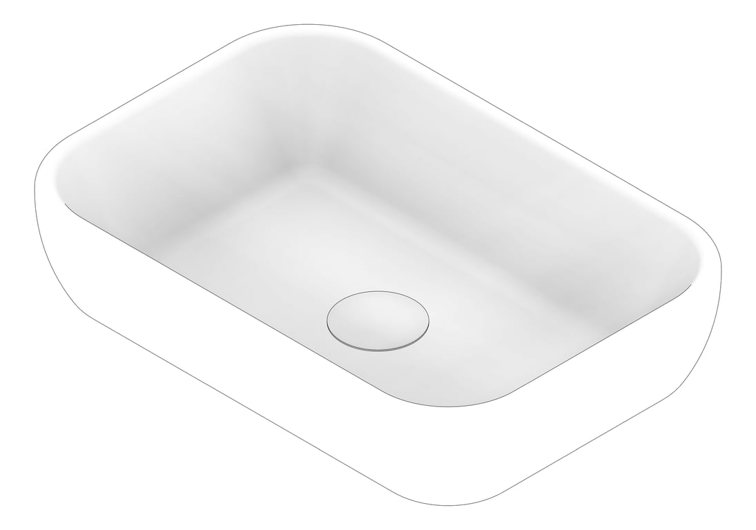 3D Documentation Image of Basin CounterTop Raymor Sigma