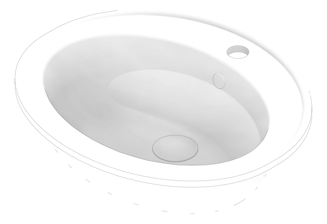 3D Documentation Image of Basin Inset Raymor Lawson