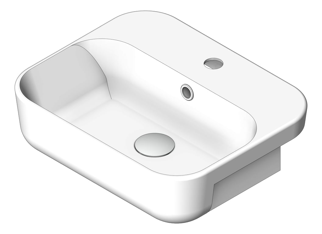 Image of Basin SemiRecessed Raymor Sigma
