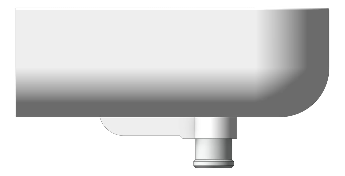 Left Image of Basin WallHung Raymor Sigma