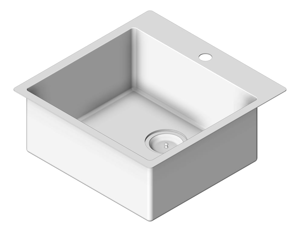 Sink Laundry Raymor Projix Single