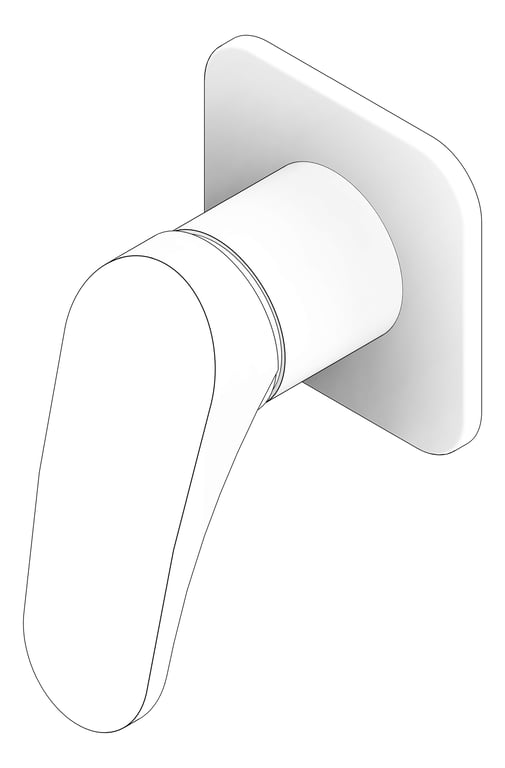 3D Documentation Image of MixerTap Wall Raymor Winton