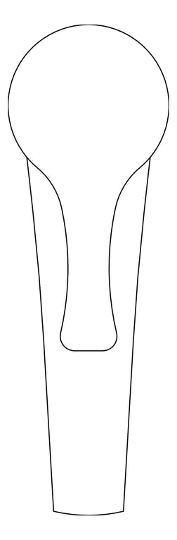 Plan Image of Mixer Basin Raymor BanjoBC FixedLever Single