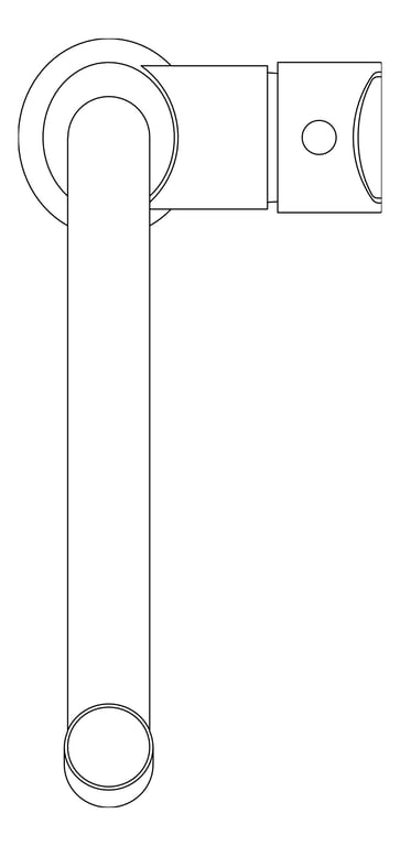 Plan Image of Mixer Sink Raymor Alpha