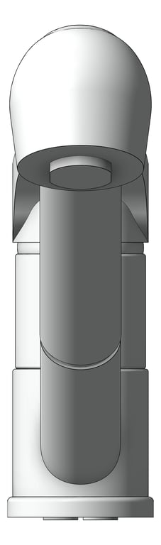 Front Image of Mixer Sink Raymor Lawson PullOutSpray