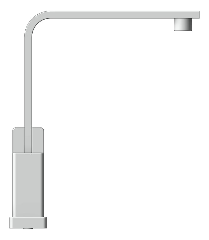 Left Image of Mixer Sink Raymor Sigma SquareNeck
