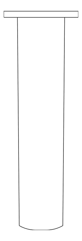 Plan Image of Spout Wall Raymor Alpha BathBasin 160mm