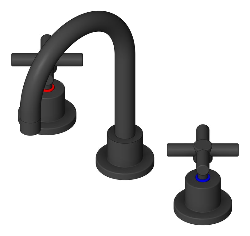 Navigate to TapSet Basin Raymor Raven Cross