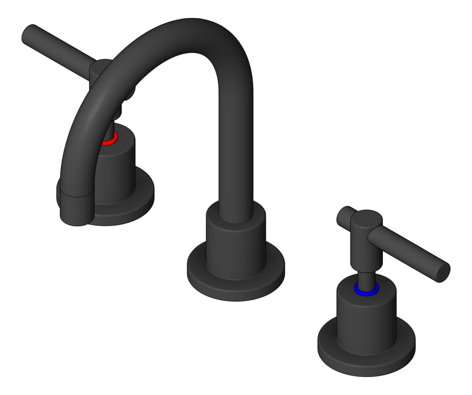Navigate to TapSet Basin Raymor Raven Lever