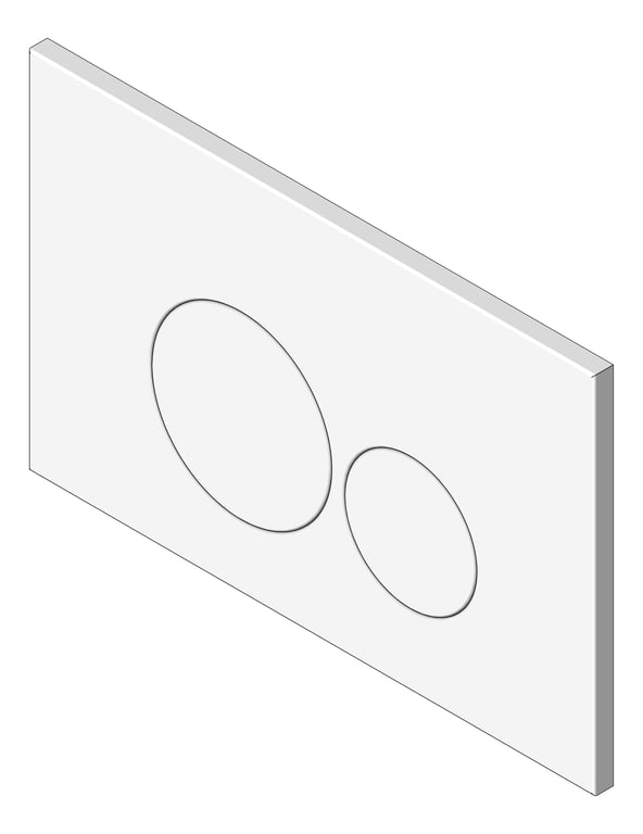 Navigate to FlushButton WallFaced Raymor Round