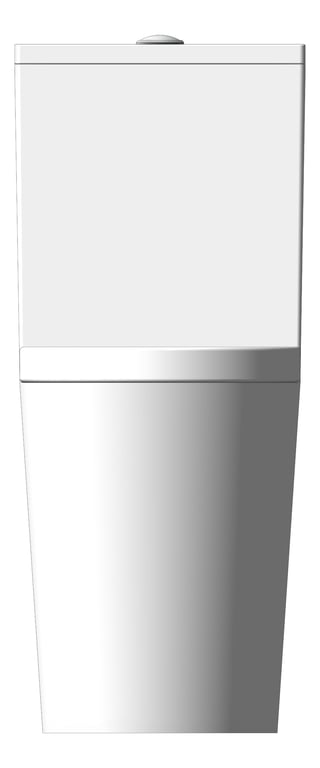 Front Image of ToiletSuite WallFaced Raymor EdgeII ComfortHeight
