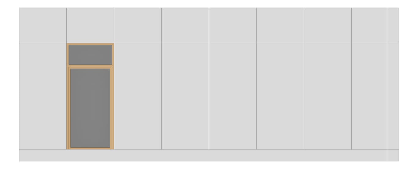 Front Image of FACADE Assembly General Type12C 3900x9600mm
