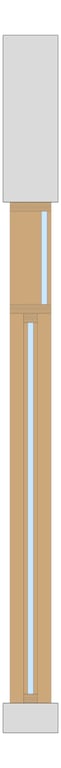 Left Image of FACADE Assembly General Type1D 3600x9600mm