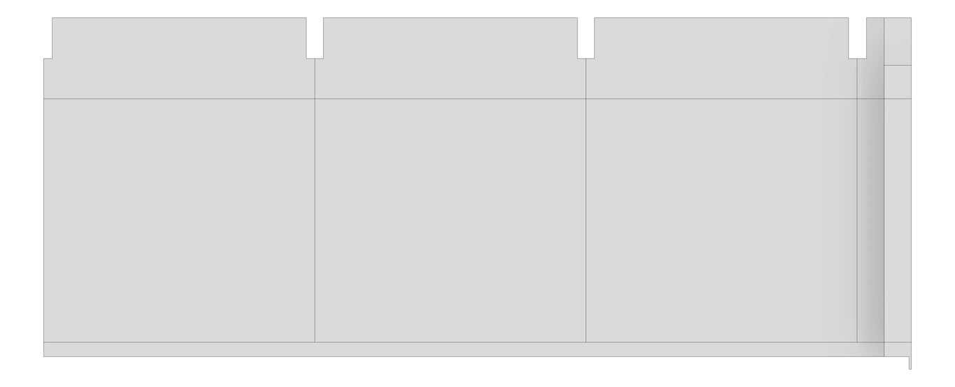 Front Image of FACADE Assembly General Type4D 3600x9600mm