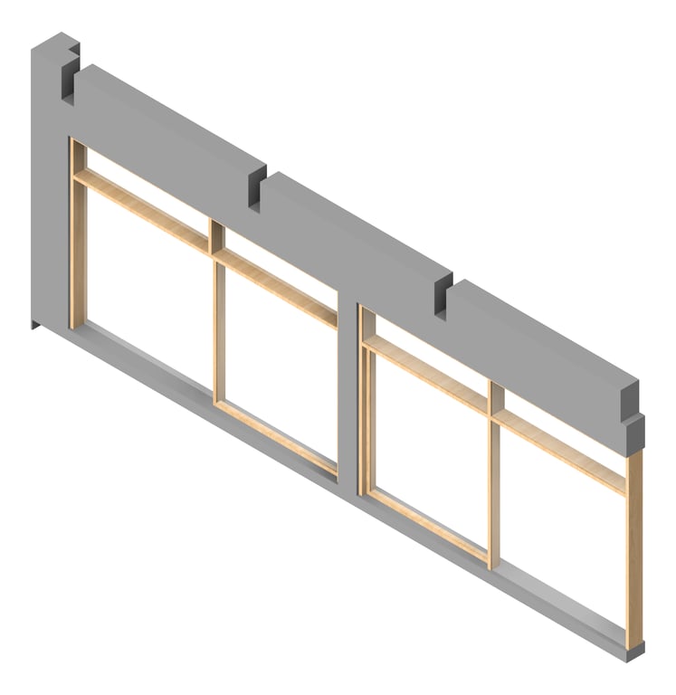 FACADE Assembly General Type8D 3600x9600mm