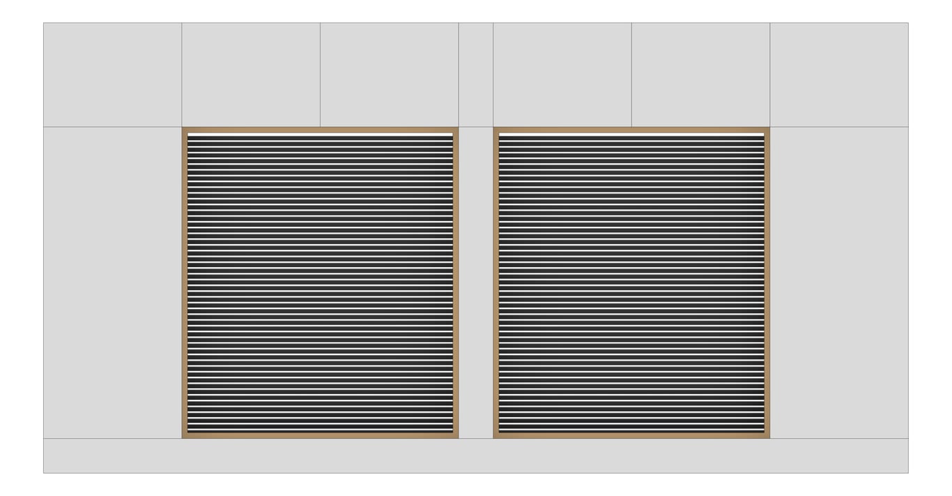 Front Image of FACADE Assembly Services Type1B 3900x7500mm