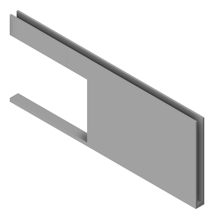 Navigate to WALL Assembly Partition TypeB17 3760x9300mm
