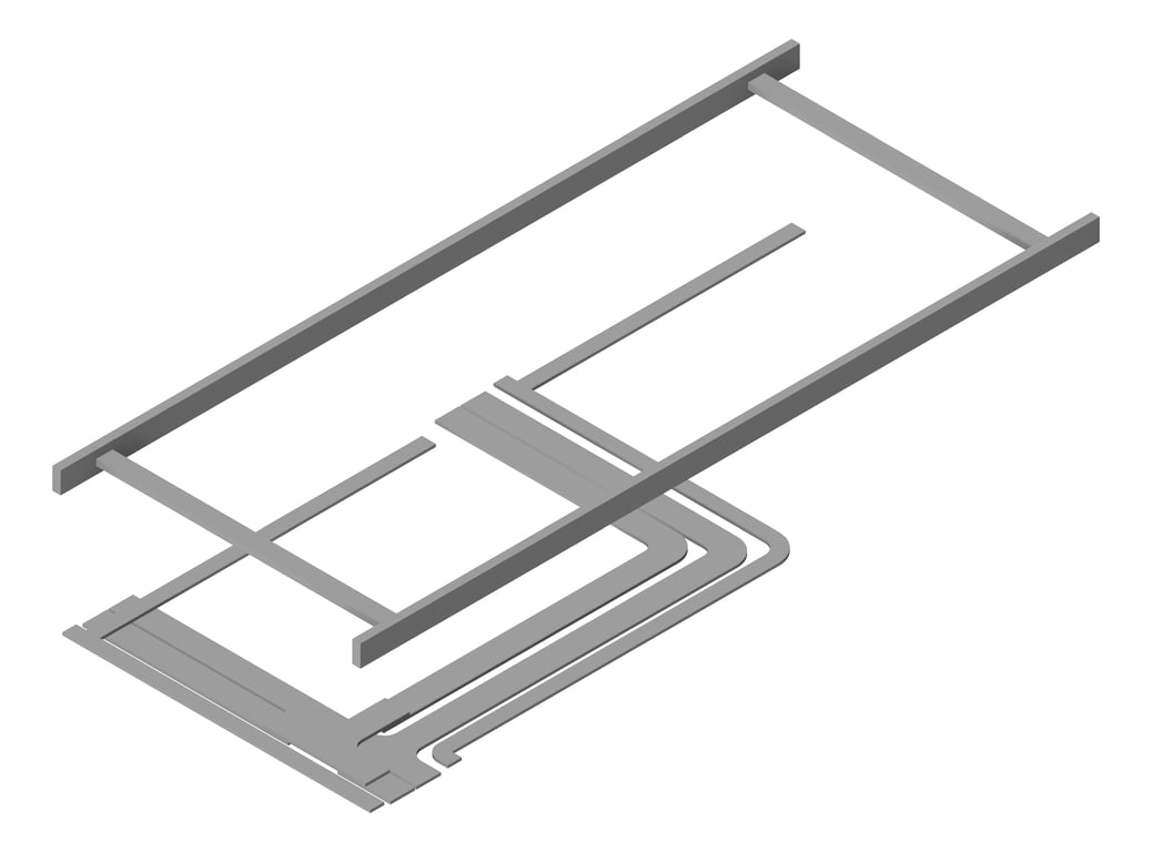 Image of COMBINED Services Zone Sub-Floor Branching