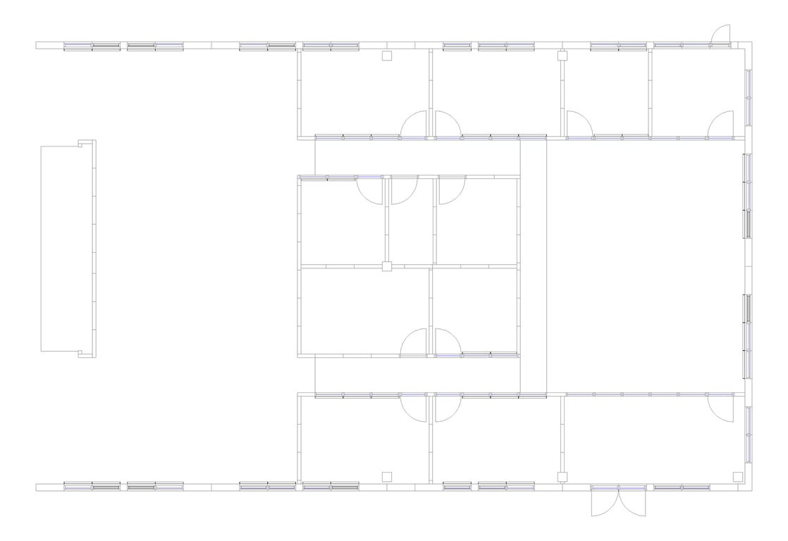 Plan Image of PS101&PS202 Administration and Staff Hubs - Large