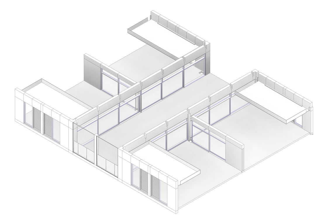 3D Documentation Image of HS305 Health and PE Learning Hub - Large 1of2