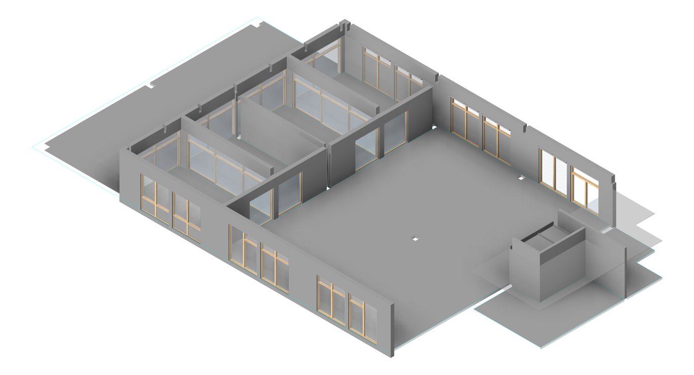 3D Presentation Image of PS204 Library Hub - Large