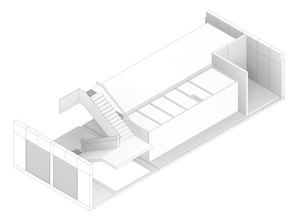 3D Documentation Image of HS400 Amenities & Services Hub Type 8