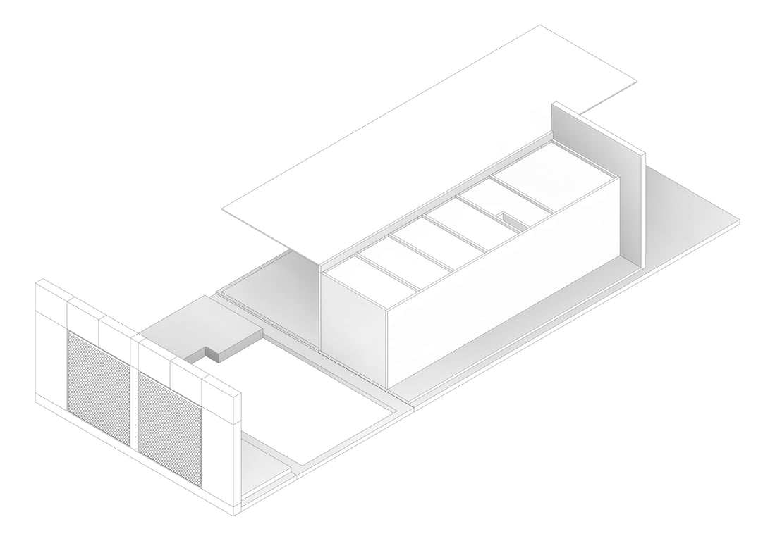 3D Documentation Image of HS400 Amenities & Services Hub Type 10