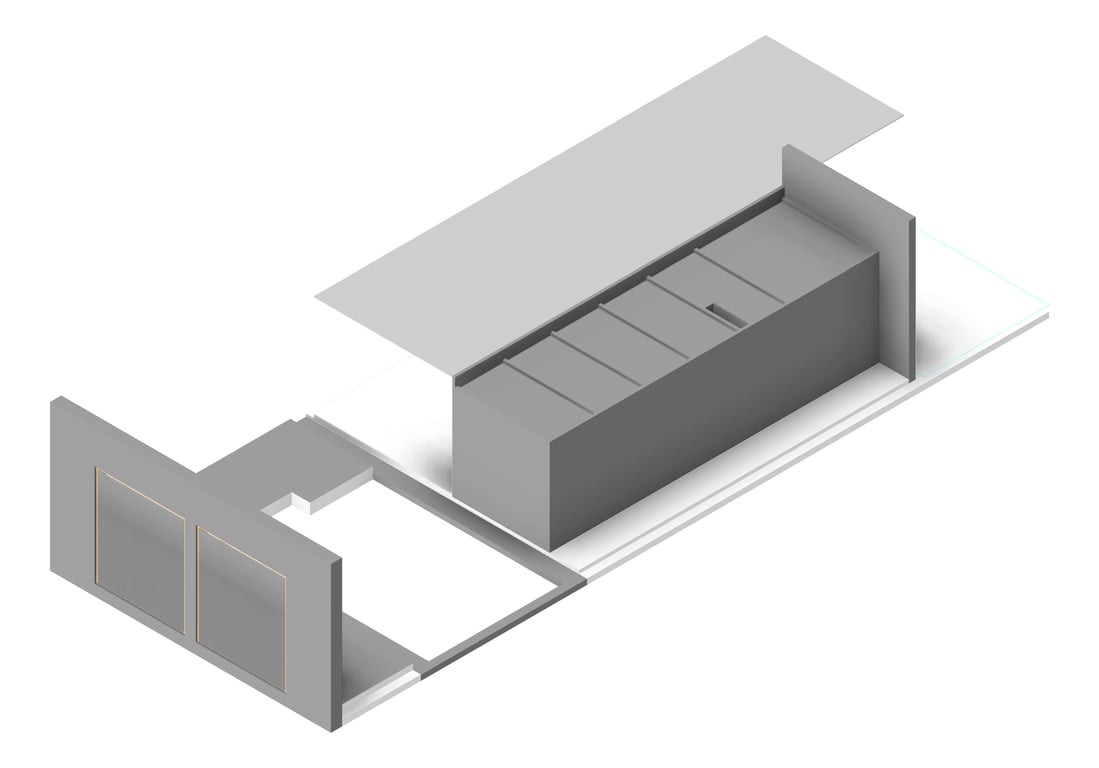 3D Presentation Image of HS400 Amenities & Services Hub Type 10