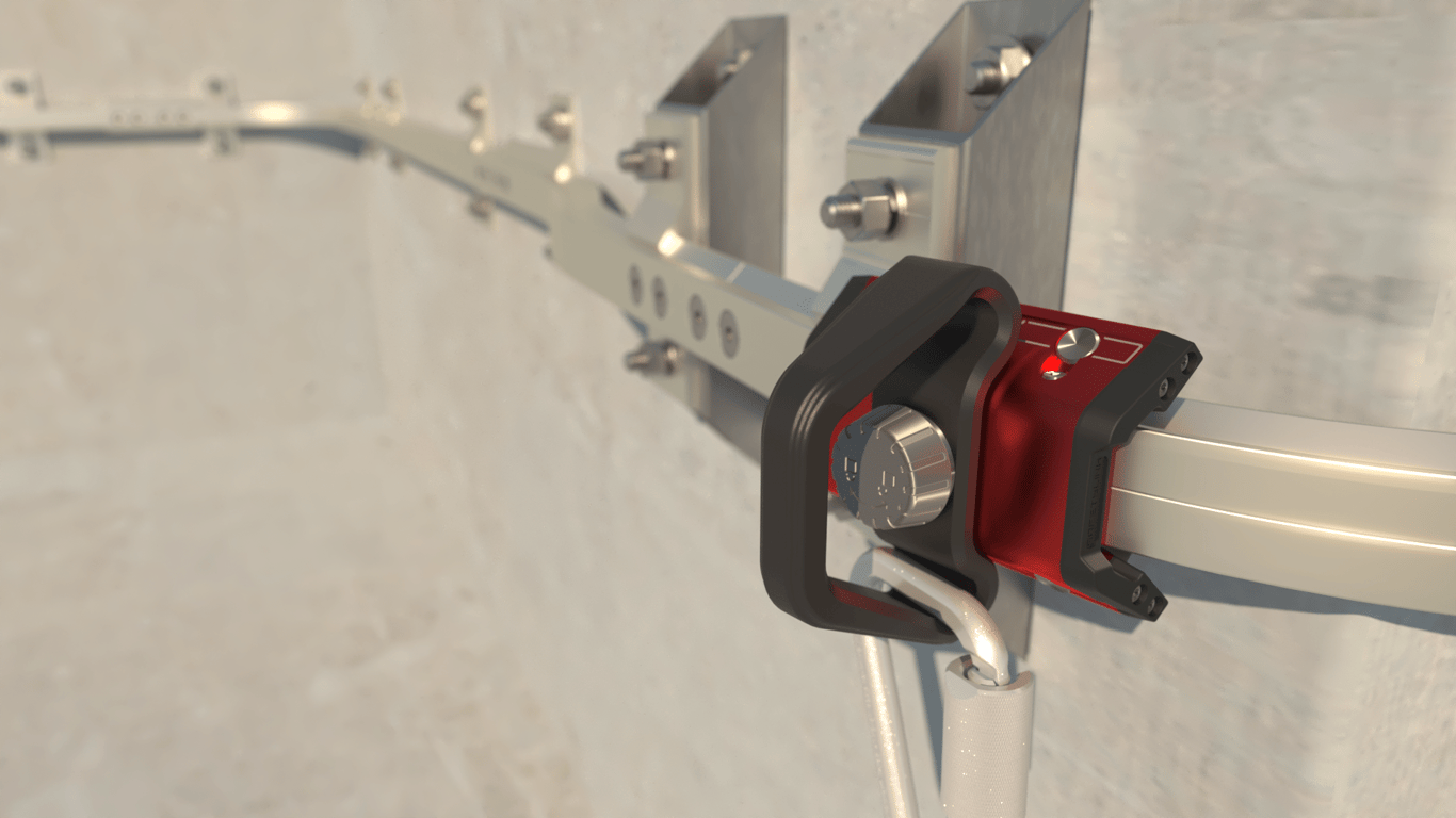 SHUTTLE - SCENE02.effectsResult Image of FallProtection RigidRail SafetyLink XRail ConcealedFix