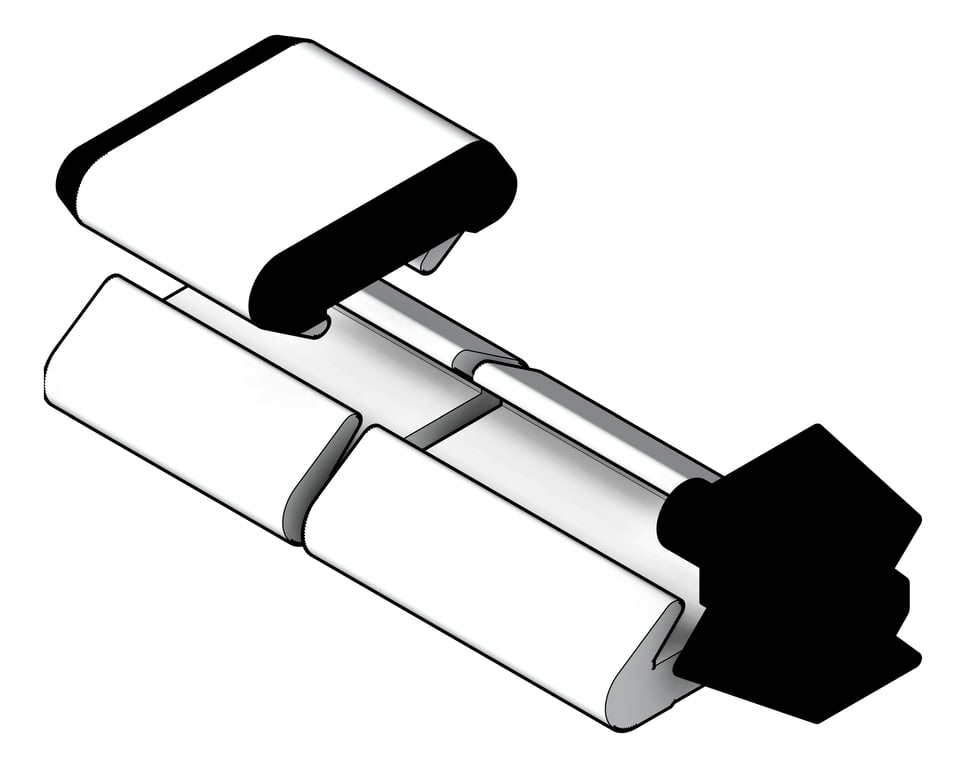 FallProtection RigidRail SafetyLink XRail End Fixed
