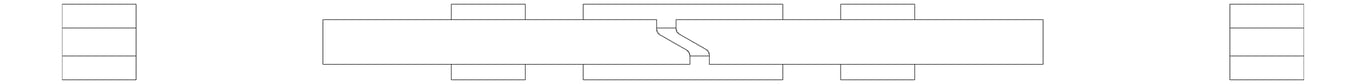 Plan Image of FallProtection RigidRail SafetyLink XRail ExpansionJoin