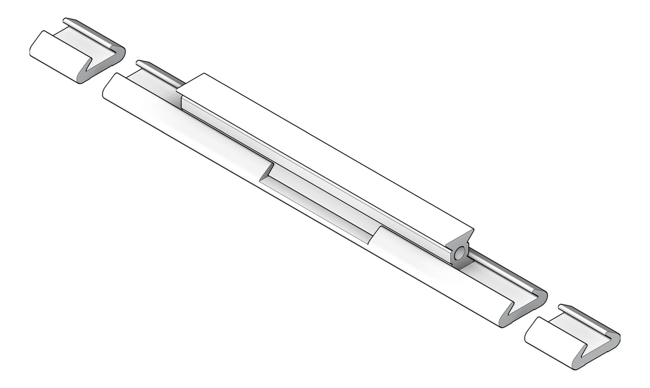 FallProtection RigidRail SafetyLink XRail JoinGate