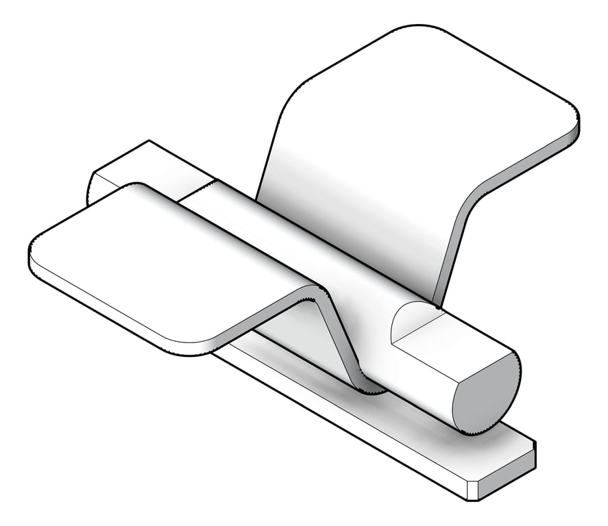 Navigate to FallProtection RigidRail SafetyLink XrailUltra Bracket Overhead