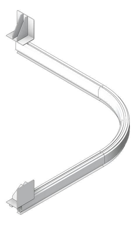Navigate to FallProtection RigidRail SafetyLink XrailUltra Corner WallMountFix