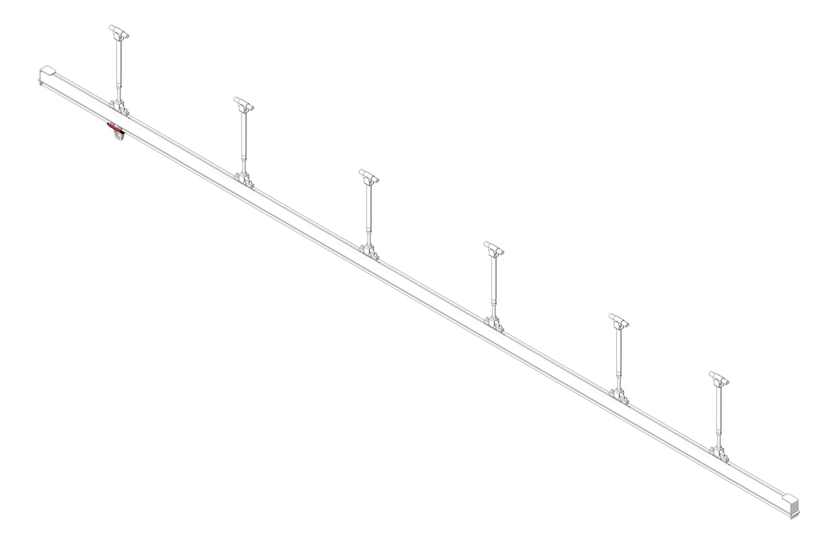 Navigate to FallProtection RigidRail SafetyLink XrailUltra Suspended